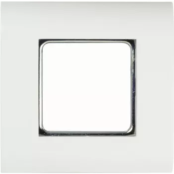LogiLink NF0002 įleidžiama sieninė dėžutė 80x80 mm su 45x45 mm išpjova, grynai balta, prancūziškoji sistema