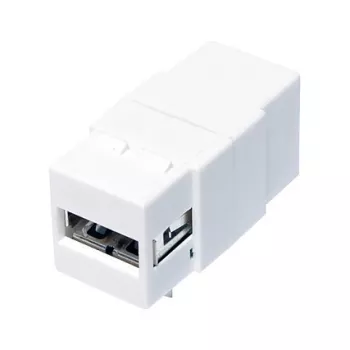 LogiLink NK0017 Keystone Modulis USB 2.0 Type-A Moteris į Type-B Moteris, Baltas