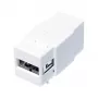 LogiLink NK0017 Keystone Modulis USB 2.0 Type-A Moteris į Type-B Moteris, Baltas