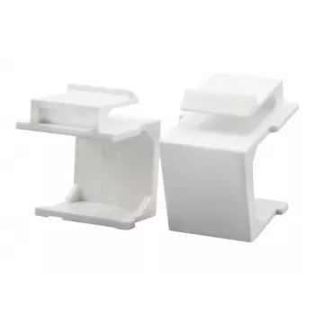 LogiLink NK0090 Keystone tuščias įdėklas, baltas, 10 vnt.