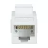 LogiLink NK4012W Cat.6 UTP Keystone movimas, 2x RJ45, baltas