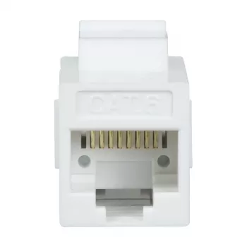 LogiLink NK4012W Cat.6 UTP Keystone movimas, 2x RJ45, baltas