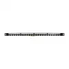 LogiLink NK4040 24 prievadų ekranuotas Keystone skydelis, 0,5U, juodas
