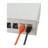 LOGILINK NP0094 12 prievadų konsolidacijos dėžutė, stalas/siena/DIN bėgis, šviesiai pilka