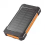 LogiLink PA0321 Saulės energijos powerbank 6000 mAh su USB-C, IP65, juodos spalvos