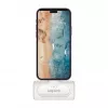 LogiLink PA0349W mobilusis maitinimo bankas, 5000 mAh, LiPo, įmontuotas sulankstomas USB-C kištukas ir USB-C prievadas, baltas