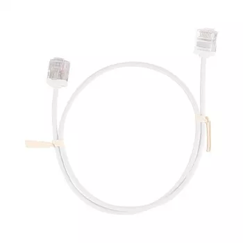 Logilink Patch Cable Cat.6A U/UTP Slim High-Flex, baltas, 7.5 m