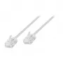 Logilink Patch Cable Cat.6A U/UTP Slim High-Flex, baltas, 7.5 m