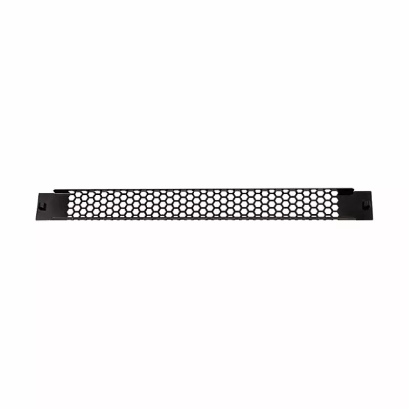 LogiLink PN110B 19 inch 1U ventiliuojamas tinklo skydelis, juodas RAL 9005
