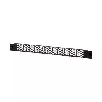LogiLink PN110B 19 inch 1U ventiliuojamas tinklo skydelis, juodas RAL 9005