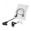 LogiLink maitinimo laidas Europlug CEE 7/16 – IEC C7, 0,75 m, juodas