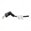 LogiLink maitinimo laidas Europlug CEE 7/16 – IEC C7, 0,75 m, juodas