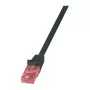 LogiLink PrimeLine Cat.6 U/UTP gryno vario pataisos kabelis, RJ45, 1,5 m, juodas