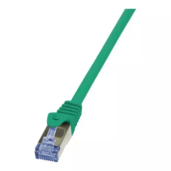 LogiLink PrimeLine Cat.6A S/FTP Patch kabelis, 1 m, žalias