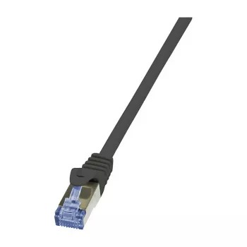 LogiLink PrimeLine Cat.7 Patch Cable RJ-45 (M) - 0.25 m juodas