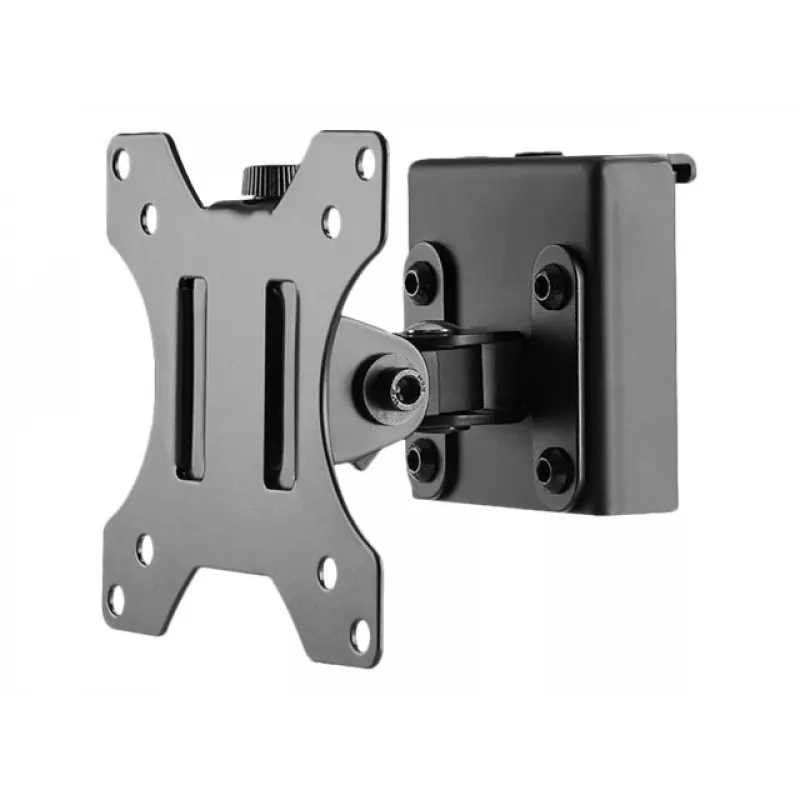 LOGILINK Slatwall pasukamas monitoriaus laikiklis, 13-27 colių, VESA 75/100, 8 kg, juodas