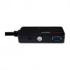 LOGILINK UA0262 USB 3.0 aktyvus ilginimo kabelis, USB-A kištukas į 4x USB-A lizdus, 10 m, juodas