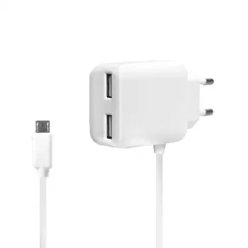 LogiLink Universal Wall USB Charger - maitinimo blokas - 2.1 A - 2 USB išėjimai