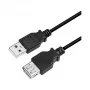 LogiLink CU0011B USB 2.0 prailginimo laidas, USB-A kištukas į USB-A lizdą, juodas, 3 m