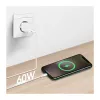 LogiLink USB 2.0 Type-C į Type-C laidas, 1m, 60W Power Delivery, nailoninis pynimas, rožinis