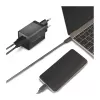 Logilink USB-A/C įkrovimo rinkinys, 15 W, 1x USB-A, 1x USB-C, juodos spalvos