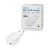 LogiLink USB-C įkroviklis 20W GaN, 1 prievadas, USB Power Delivery, baltas