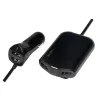 Logilink USB automobilinis kroviklis, 2+2 prievadai, 24W, juodas