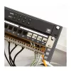 Logilink WB0011 19 colių 1U stovas po stalu arba ant sienos, juodas
