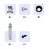 Logilink WB0011 19 colių 1U stovas po stalu arba ant sienos, juodas