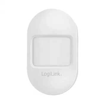 Logilink WiFi Smart PIR judesio jutiklis, Tuya suderinamas, 2.4GHz, 120° aptikimo kampas, 8m atstumas, baltas