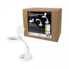 LOGILINK WZ0059 LED didinamasis stalinis žibintas su stovu, 3 dioptrijų (1.75x), 40 SMD LED, 6.5W, dienos šviesos baltumo, juodos spalvos