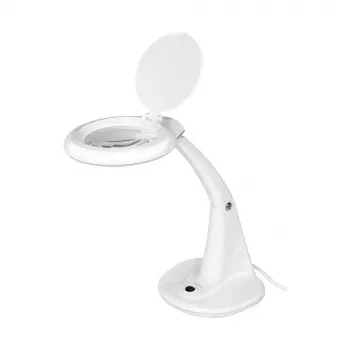 LOGILINK WZ0059 LED didinamasis stalinis žibintas su stovu, 3 dioptrijų (1.75x), 40 SMD LED, 6.5W, dienos šviesos baltumo, juodos spalvos