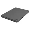 Logitech Combo Touch klaviatūra ir folio dėklas su jutikliniu kilimėliu Apple 10.2 colio iPad (7, 8, 9 kartos) - grafito - UK išdėstymas