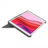 Logitech Combo Touch klaviatūra ir folio dėklas su jutikliniu kilimėliu Apple 10.2 colio iPad (7, 8, 9 kartos) - grafito - UK išdėstymas