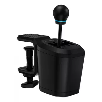 Logitech G RS H-Shifter - H formos pavarų perjungiklis, skirtas PC, PS4, PS5, Xbox One, Xbox Series X|S - Juodas