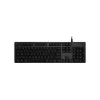 Logitech G512 Carbon mechaninė žaidimų klaviatūra - GX Brown Tactile, LIGHTSYNC RGB, USB jungtis, aviacinio aliuminio korpusas, pilno dydžio