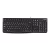 Logitech K120 for Business USB klaviatūra, laidinė, pilno dydžio, juoda