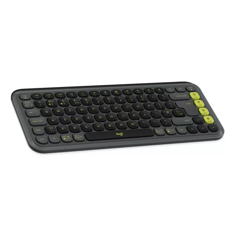 Logitech POP Icon Keys belaidė klaviatūra, Graphite (UK)