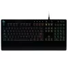 Logitech G213 Prodigy žaidimų klaviatūra – RGB apšvietimas, QWERTY US English, atspari išsiliejimui, integruota riešo atrama