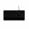 Logitech G213 Prodigy žaidimų klaviatūra – RGB apšvietimas, QWERTY US English, atspari išsiliejimui, integruota riešo atrama