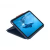 Logitech Rugged Combo 4 klaviatūros dėklas, skirtas iPad 10th Gen – klasikinė mėlyna (prancūziškas AZERTY išdėstymas)