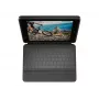Logitech Rugged Folio Graphite klaviatūros dėklas, skirtas iPad 7/8/9