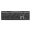 Logitech Signature Slim Solar+ K980 belaidė klaviatūra, grafito spalvos, šveicariška QWERTZ
