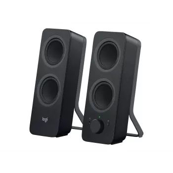 Logitech Z207 2.0 Bluetooth Speaker System for PC, 5W RMS, Black
