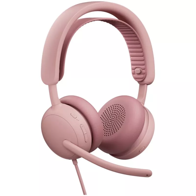 Logitech Zone Wired 2 ausinės, Rose
