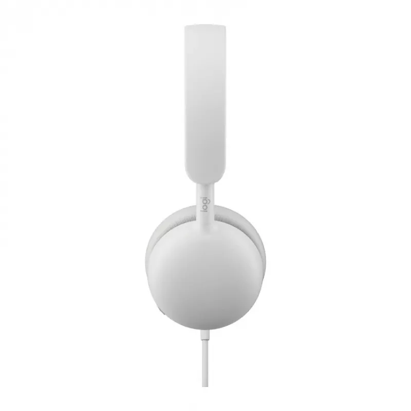 Logitech Zone Wired 2 On-Ear USB-C ausinės su triukšmo slopinimo boom mikrofonu, Off-White