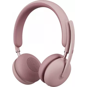 Logitech Zone Wireless 2 – belaidės ir laidinės ausinės – rožinė