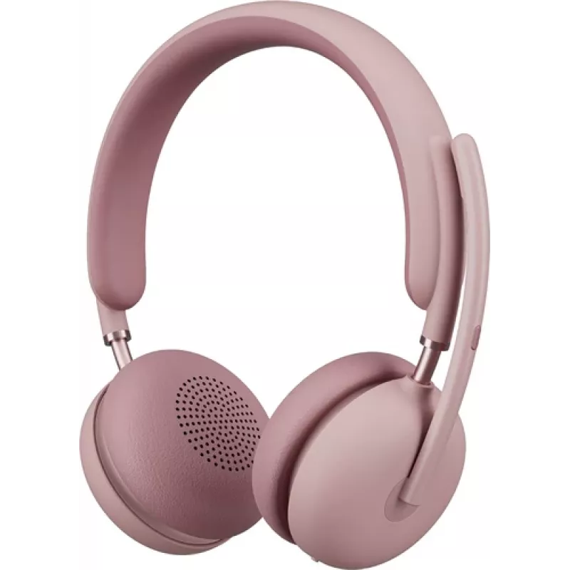 Logitech Zone Wireless 2 – belaidės ir laidinės ausinės – rožinė