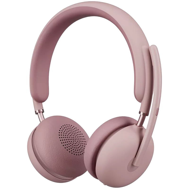 Logitech Zone Wireless 2 – belaidės ir laidinės ausinės – rožinė