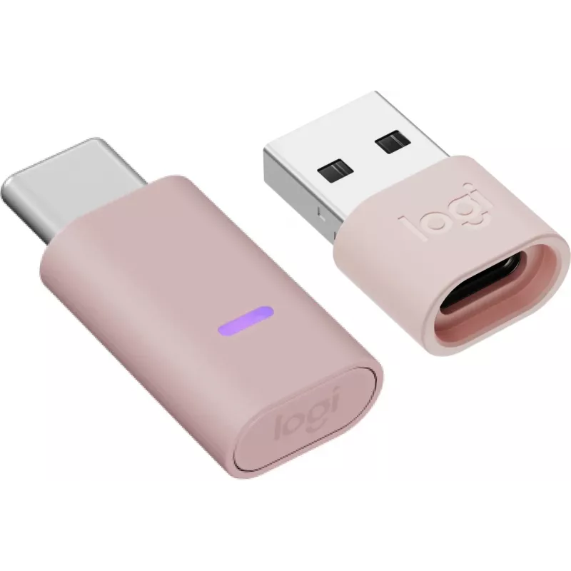 Logitech Zone Wireless 2 – belaidės ir laidinės ausinės – rožinė
